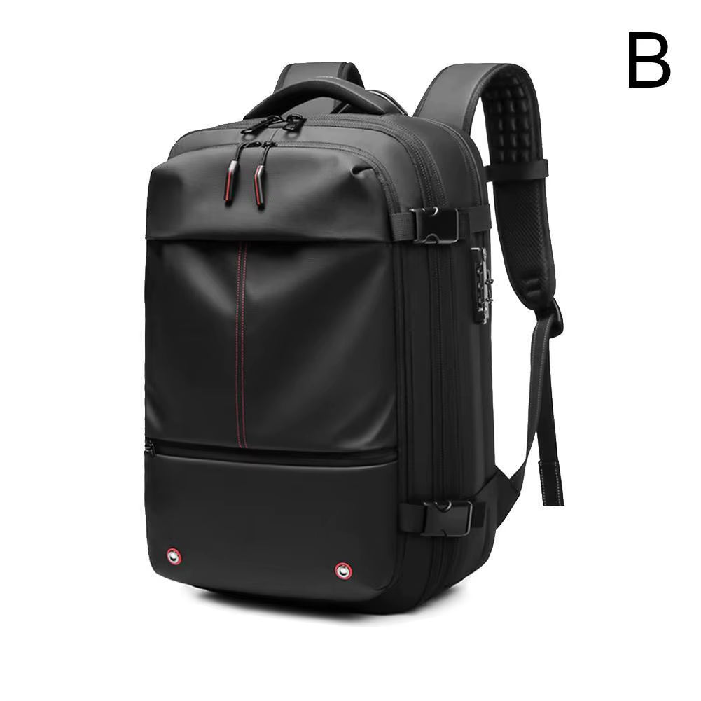 Travel Backpack Vacuum Compression Backpack Business Large Capacity School Backpack Expand Outdoor Hiking Backpack